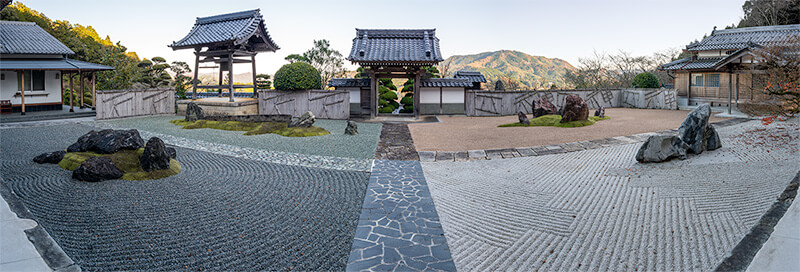 四神相応の庭