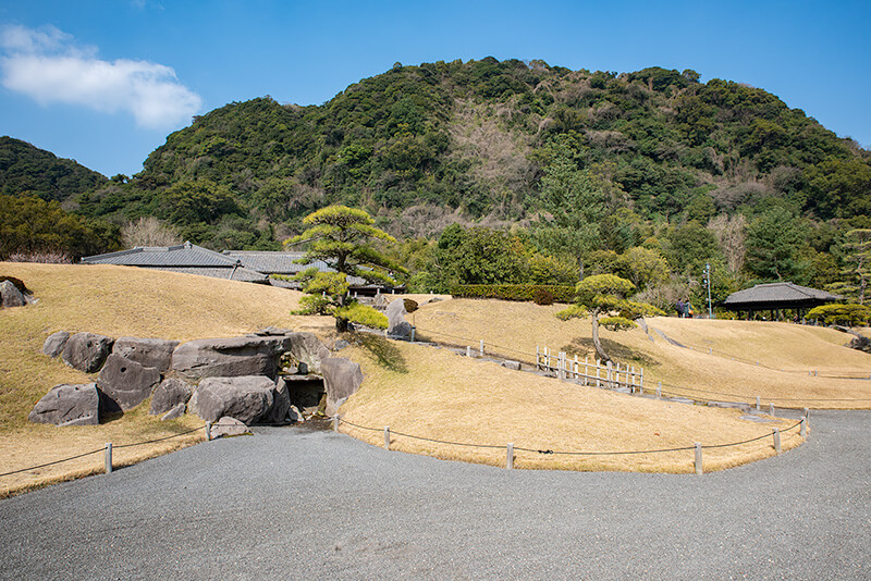 借景となる山並み