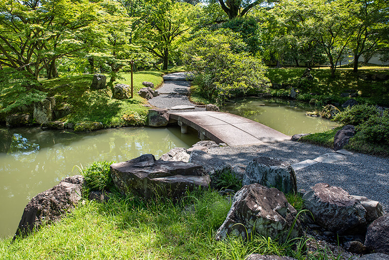 仙洞御所　六枚橋