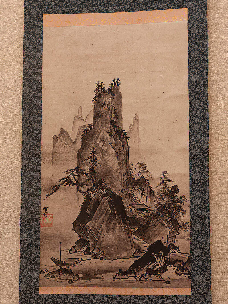 雪舟の山水画