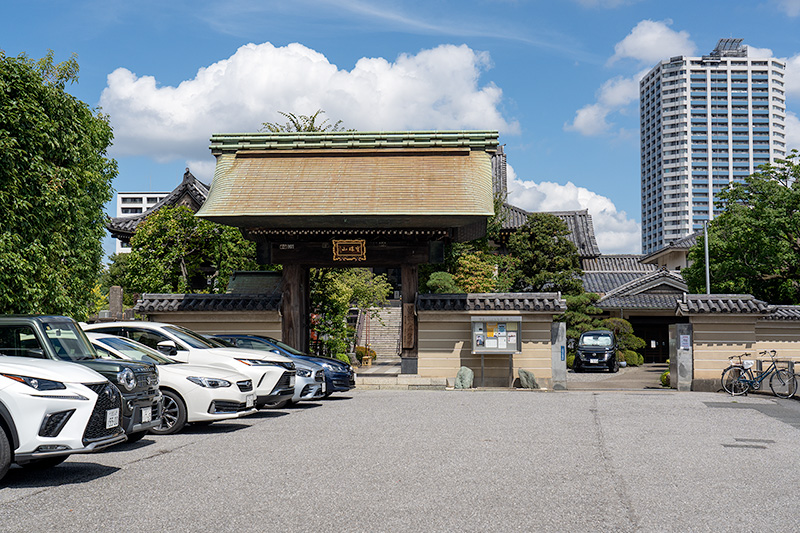 錫杖寺山門