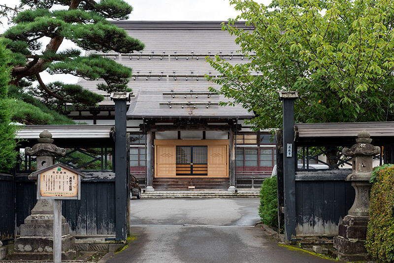 真教寺　庭園