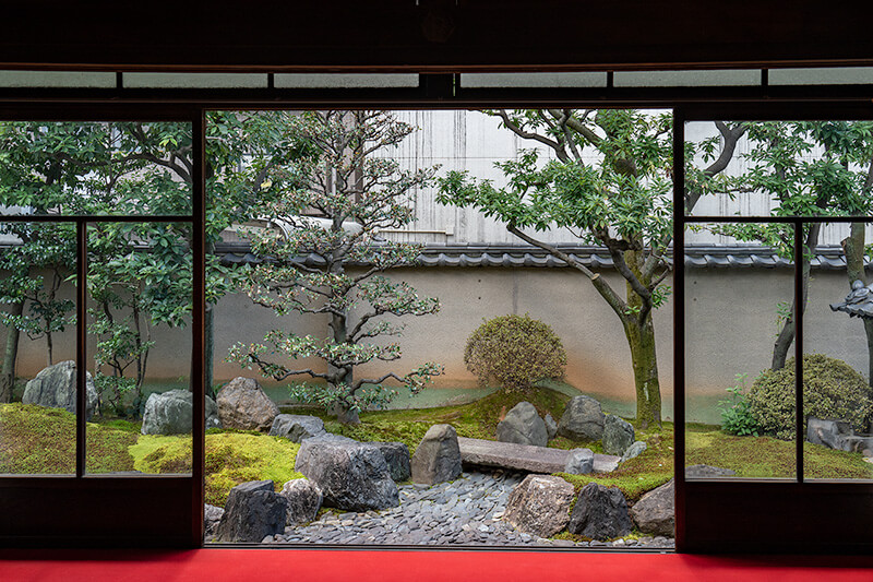真如院　額縁庭園