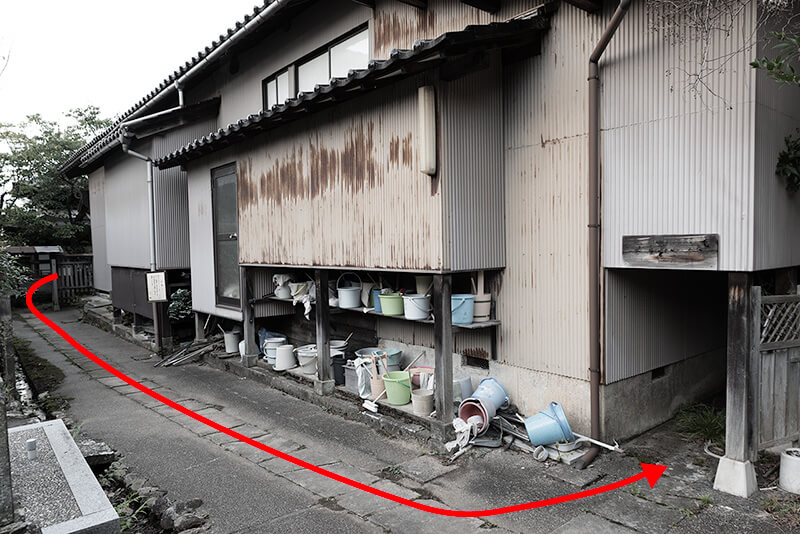 庭園の行き方