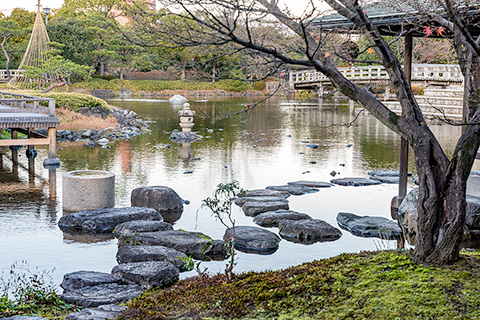 白鳥庭園