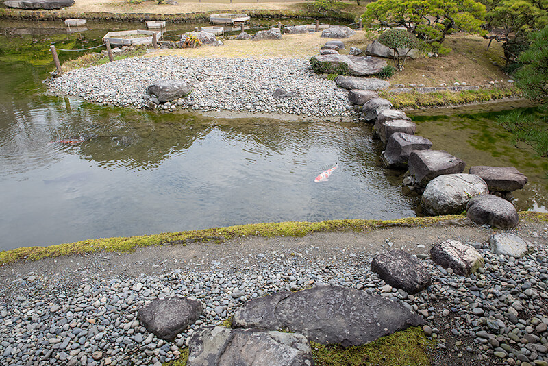 沢飛石