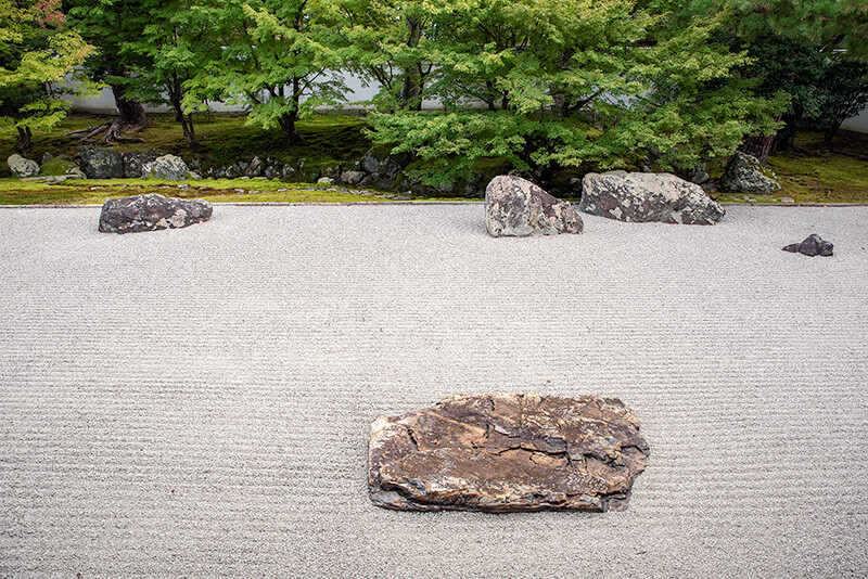 相国寺　開山塔庭園（龍渕水の庭）