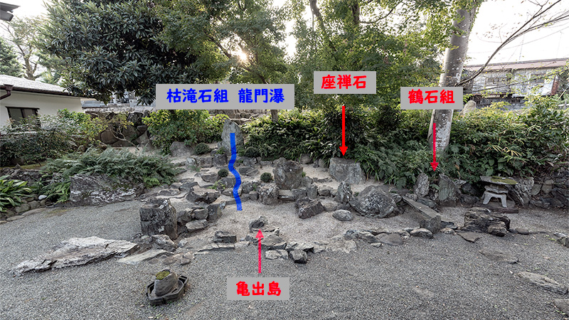 桃源の庭　図解