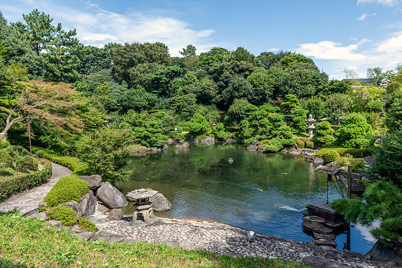 松涛園の全景