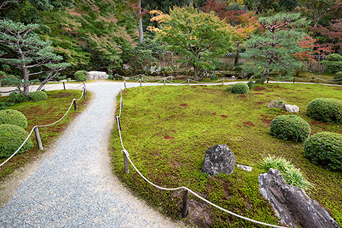 即宗院 月輪殿庭園