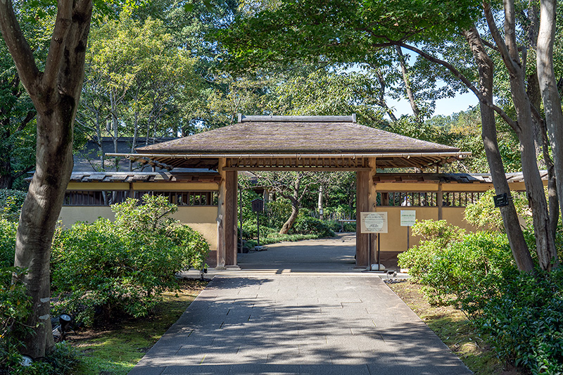 日本庭園入口