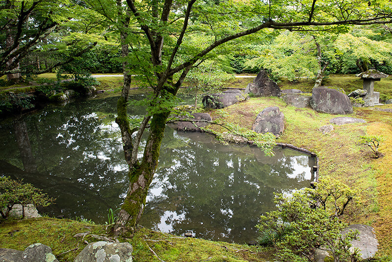 下離宮の池泉庭園