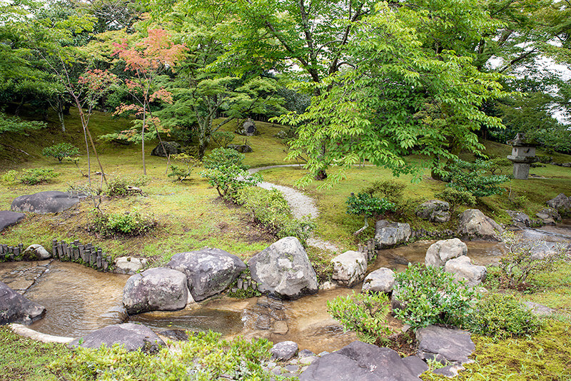 下離宮　遣り水