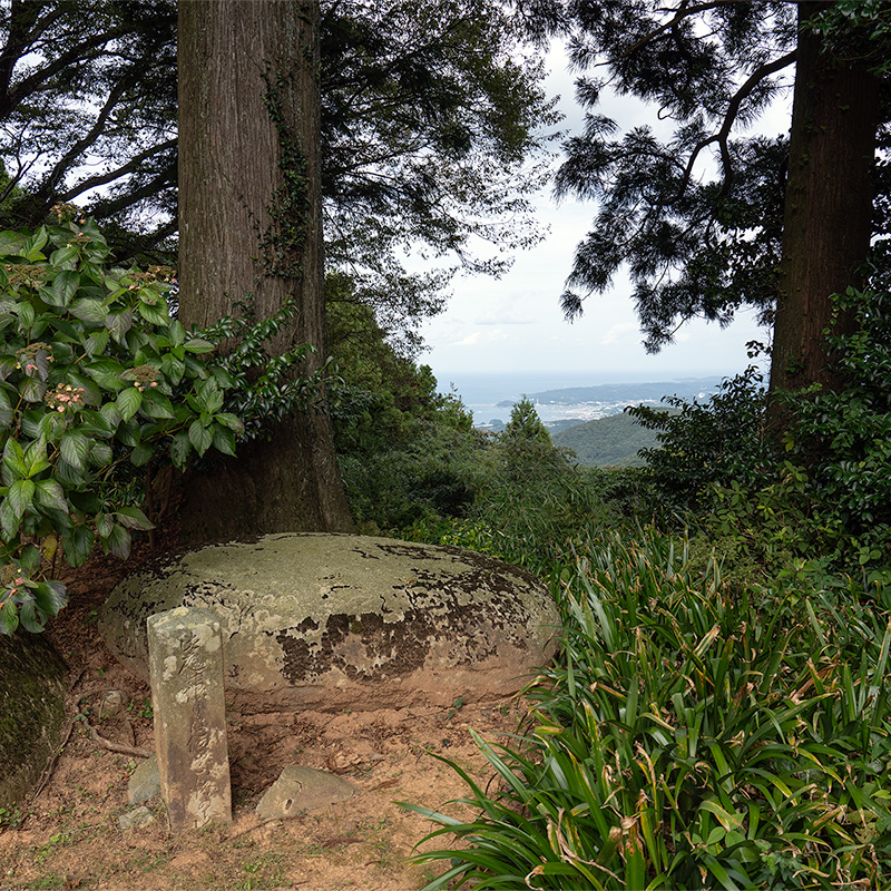 日本海を望む