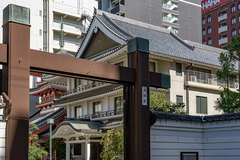 太融寺　南門