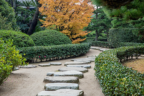 玉藻公園　披雲閣庭園