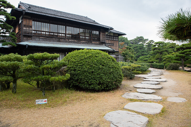 披雲閣庭園
