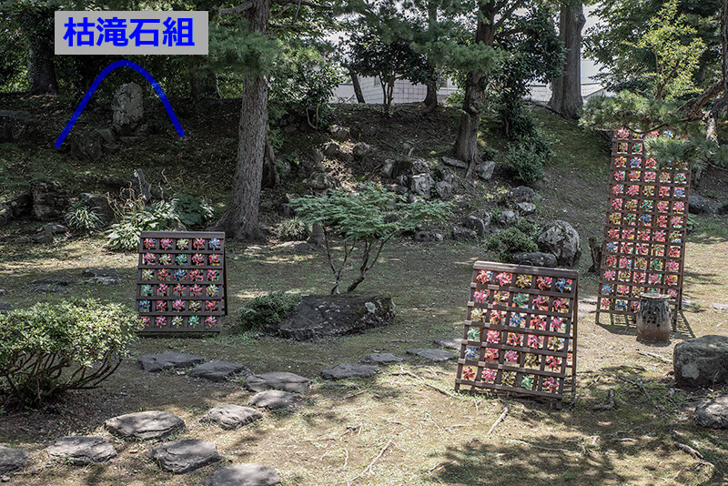 枯滝石組