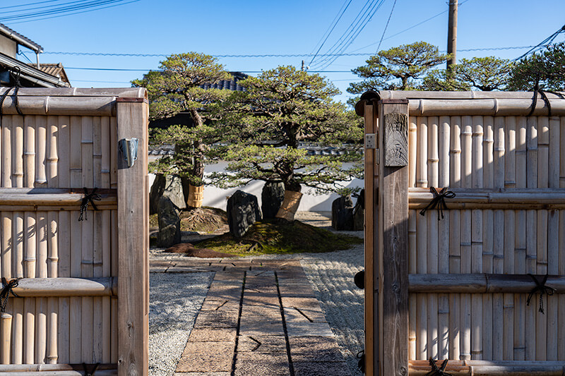 庭園入口