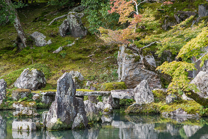 池中立石
