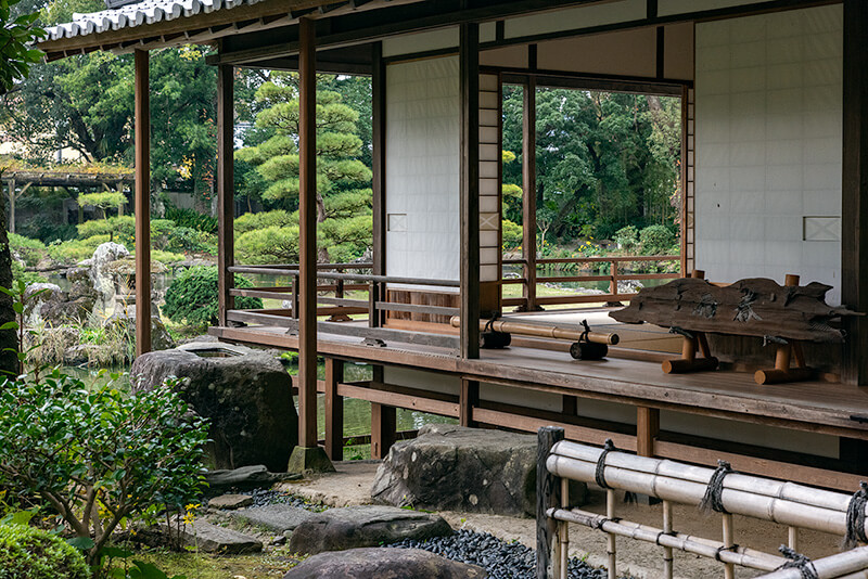 茶室「春雨亭」