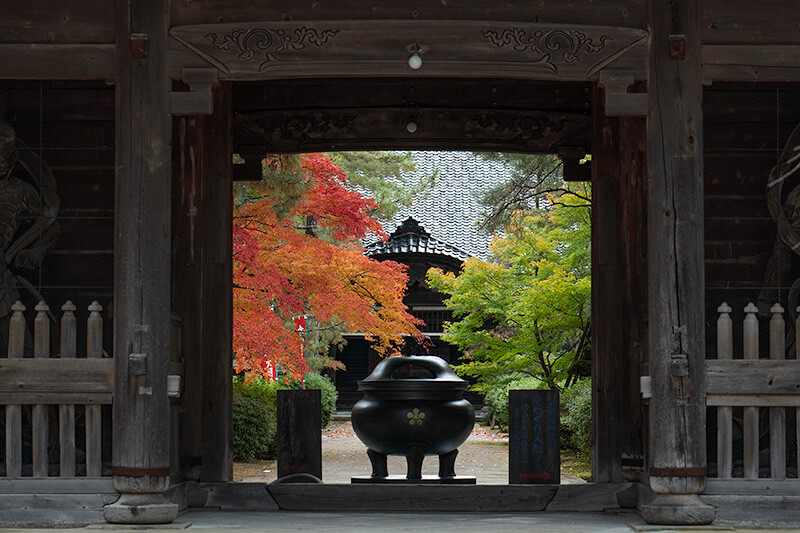 天徳院　山門