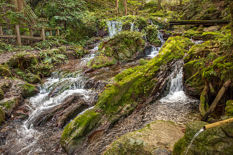 瓜割の滝