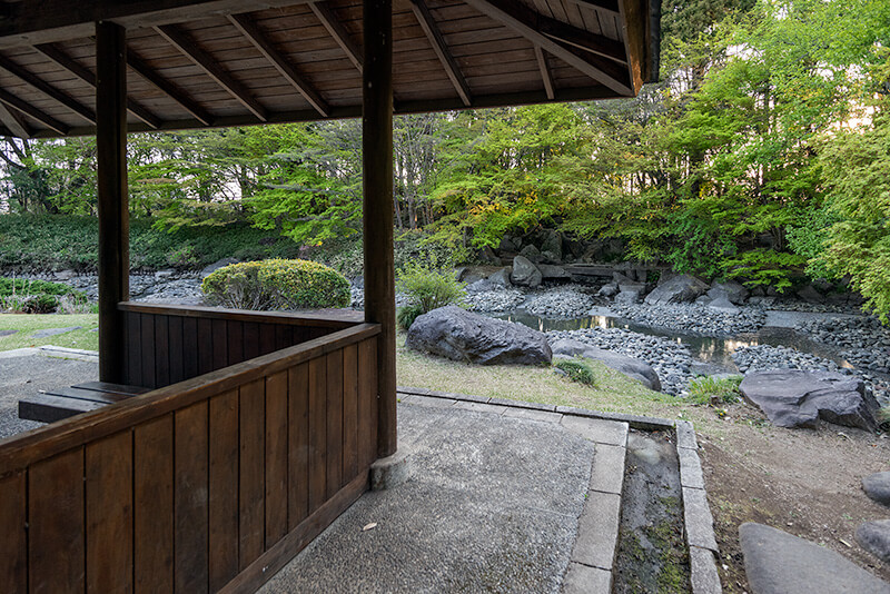 東屋付近の様子