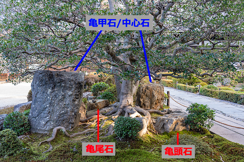 亀石組（図解）