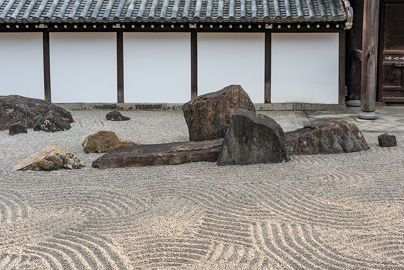 東福寺　南庭（壺梁）