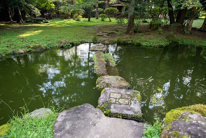 沢飛石