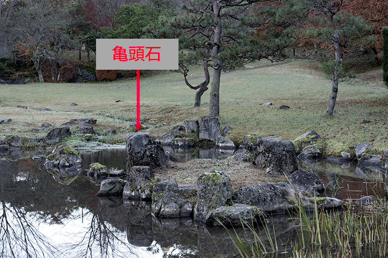 亀島を図解
