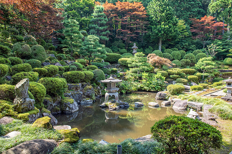 自宅裏庭園