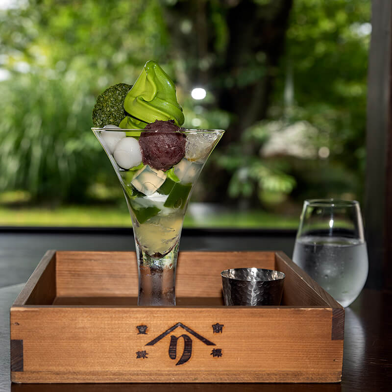抹茶パフェ