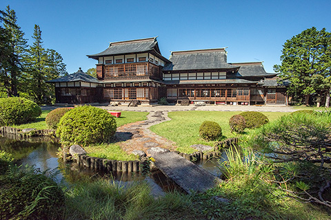 上杉記念館 庭園