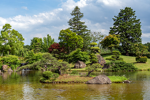 牛久大仏 浄土庭園