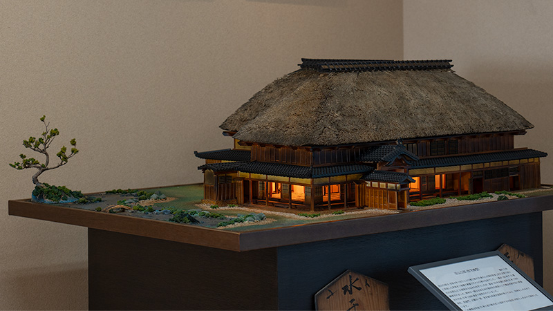 山口家の模型