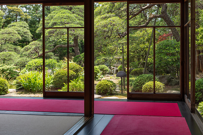 山本亭　花