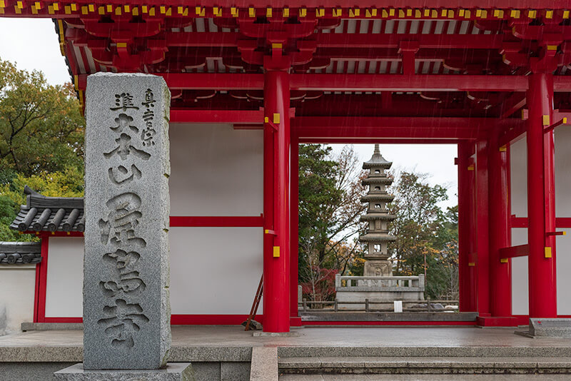 屋島寺　山門