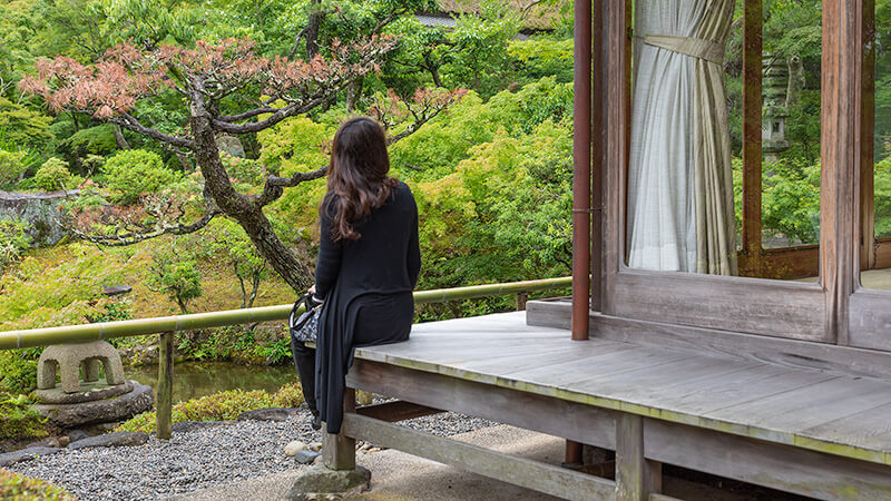 吉城園　池の庭