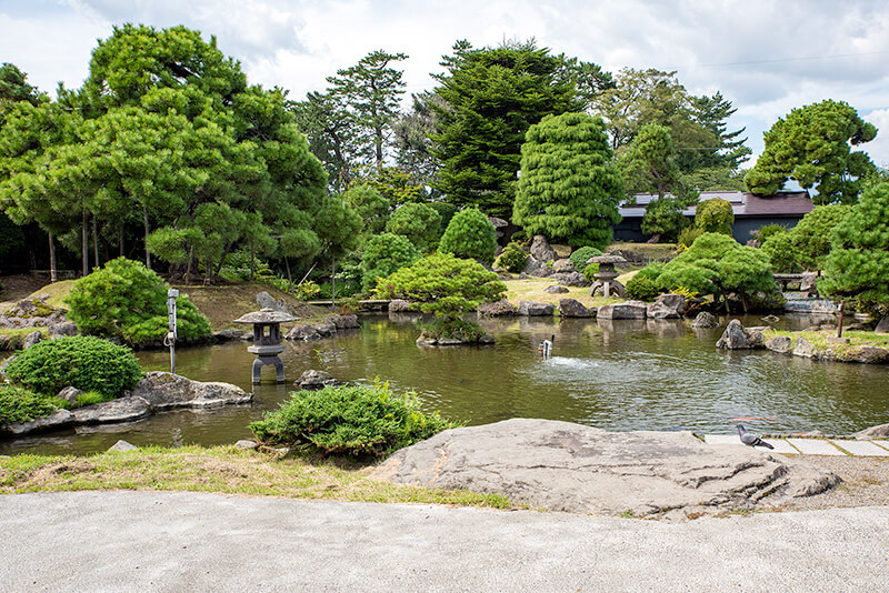 大石武学流庭園