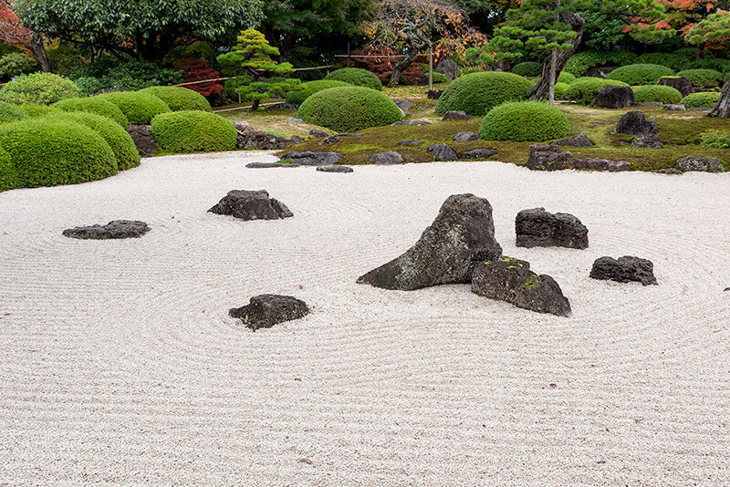 白砂青松庭