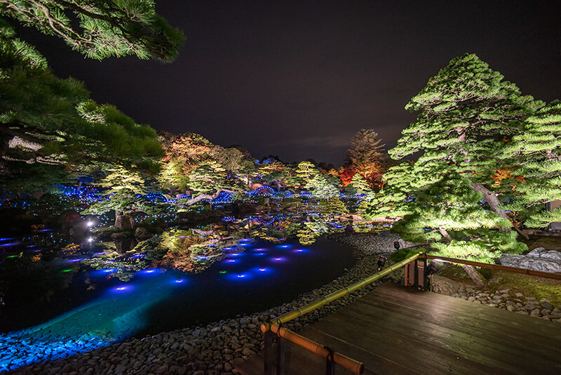 巨大庭園の由志園