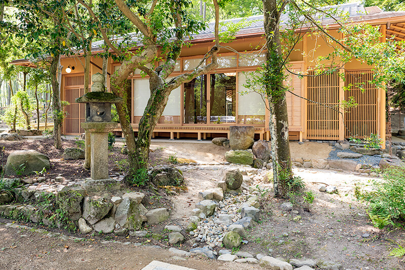 数寄屋造りの茶室