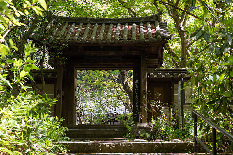 瑞泉寺の山門