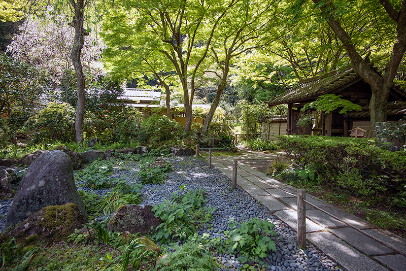 山門近くの様子